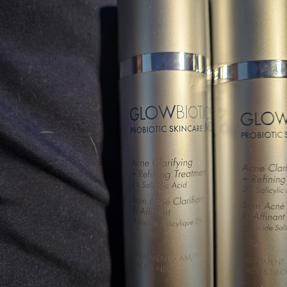 Glowbiotics Acne Clarifying Treatment Set Of 2 1 Fl Oz Each - Picture 2 of 6